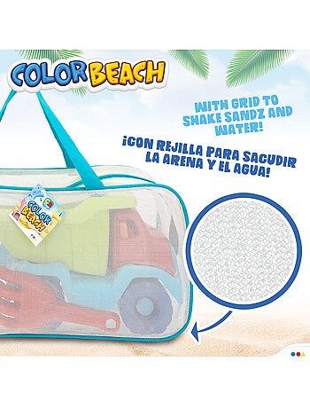 Set de playa camión con accesorios color beach