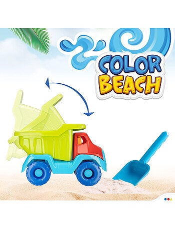 Set de playa camión con accesorios color beach