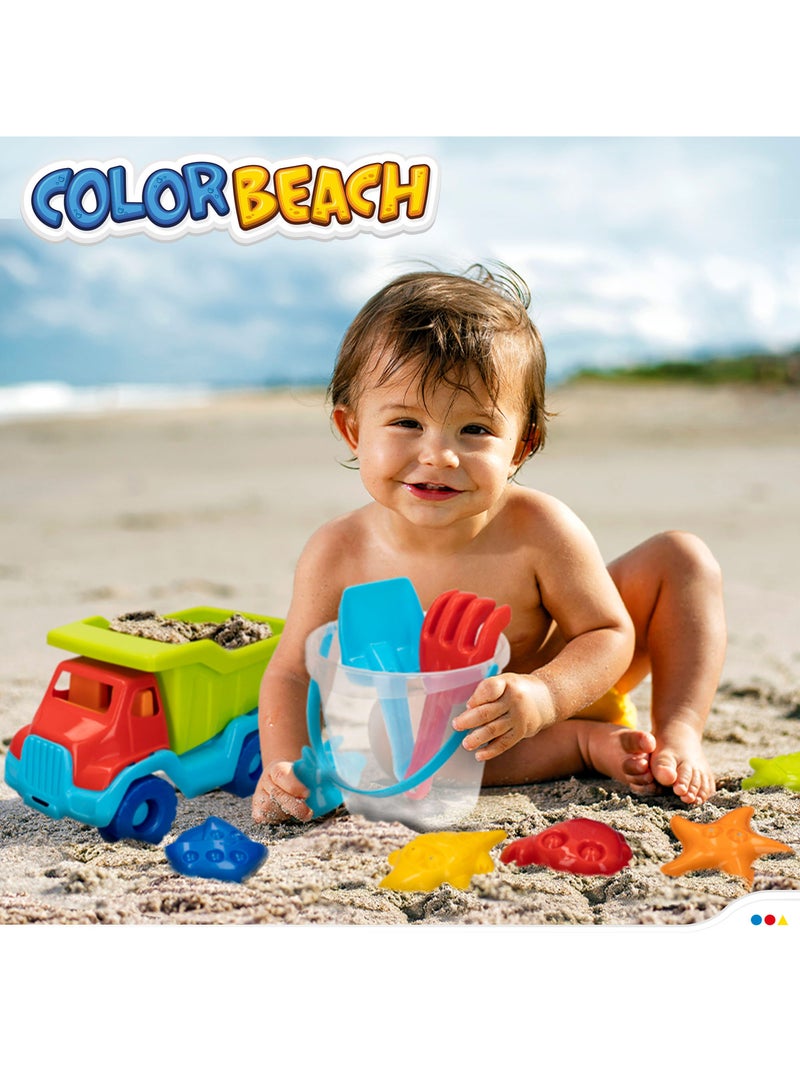 Set de playa camión con accesorios color beach N/D - Kiabi