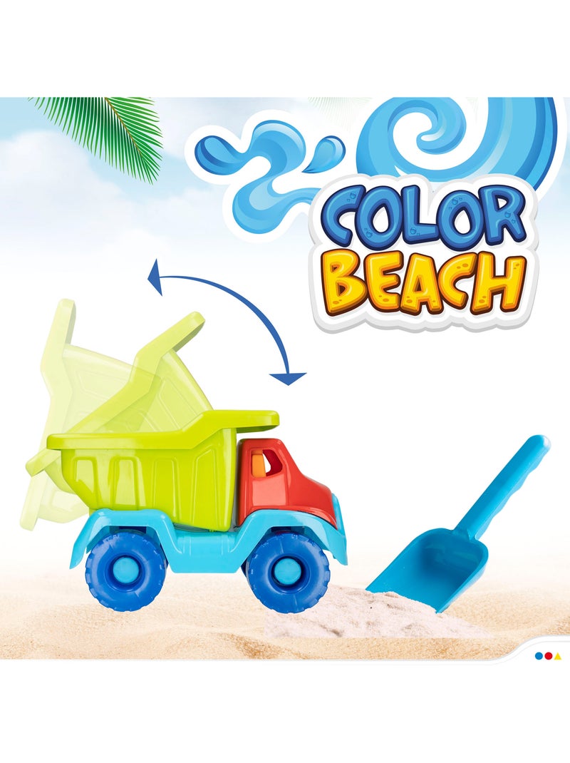 Set de playa camión con accesorios color beach N/D - Kiabi
