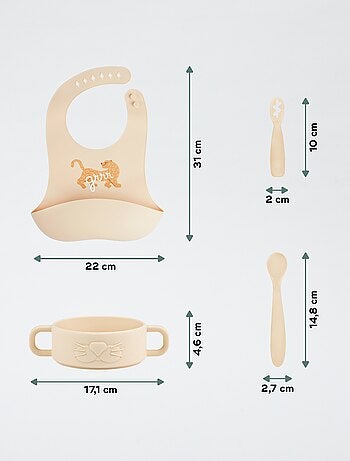 Set de primeras comidas tigre