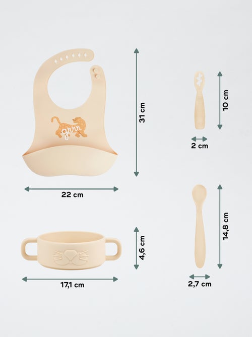 Set de primeras comidas tigre - Kiabi