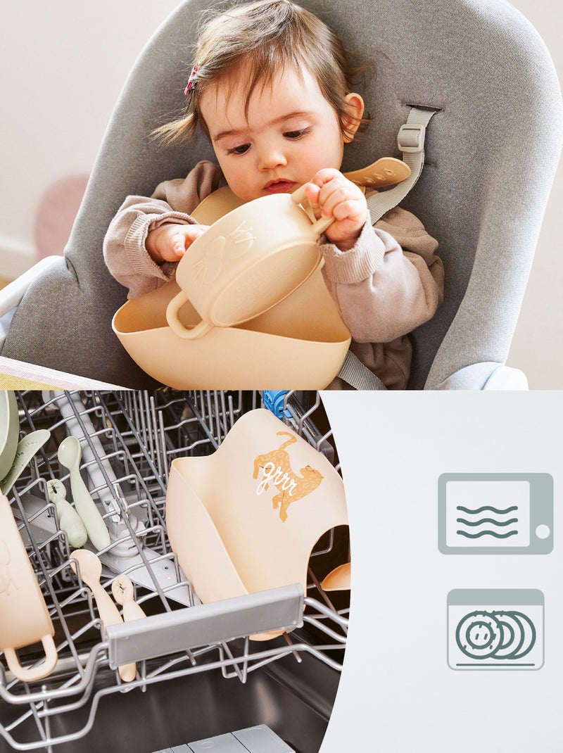 Set de primeras comidas tigre Beige - Kiabi