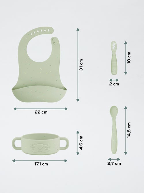 Set de primeras comidas tigre - Kiabi