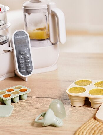 Set de recipientes y mordedor de silicona