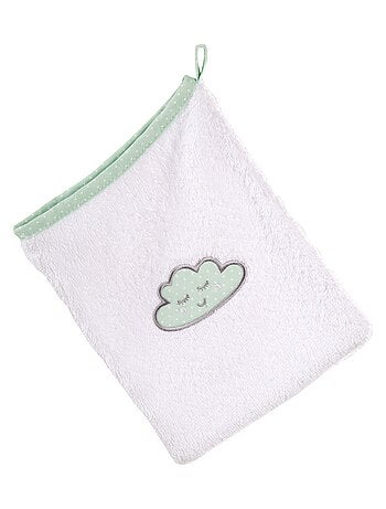Set de salida de baño para bebé 'Happy Cloud' bordado con nube - ROBA