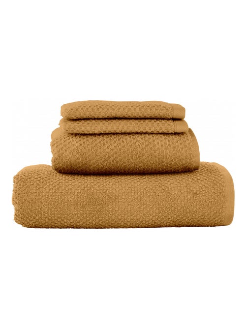 Set de toallas de baño Guy Levasseur de 4 piezas de algodón rosa - Kiabi