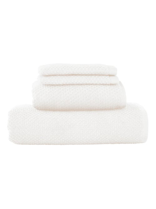 Set de toallas de baño Guy Levasseur de 4 piezas de algodón rosa - Kiabi
