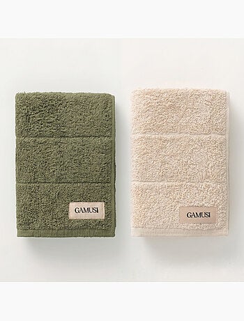 Toalla 100% algodón, rizo 600g/m2, con colgador - Gamusi