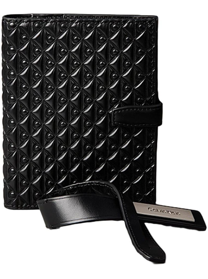 Set de Viaje Calvin Klein Jeans para Hombre: Funda Pasaporte y Etiqueta Maleta Negro - Kiabi