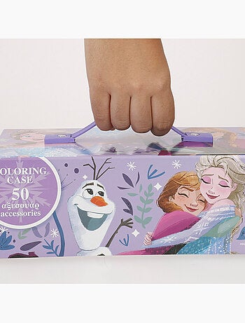 Set dibujo formato maletín 50 piezas frozen