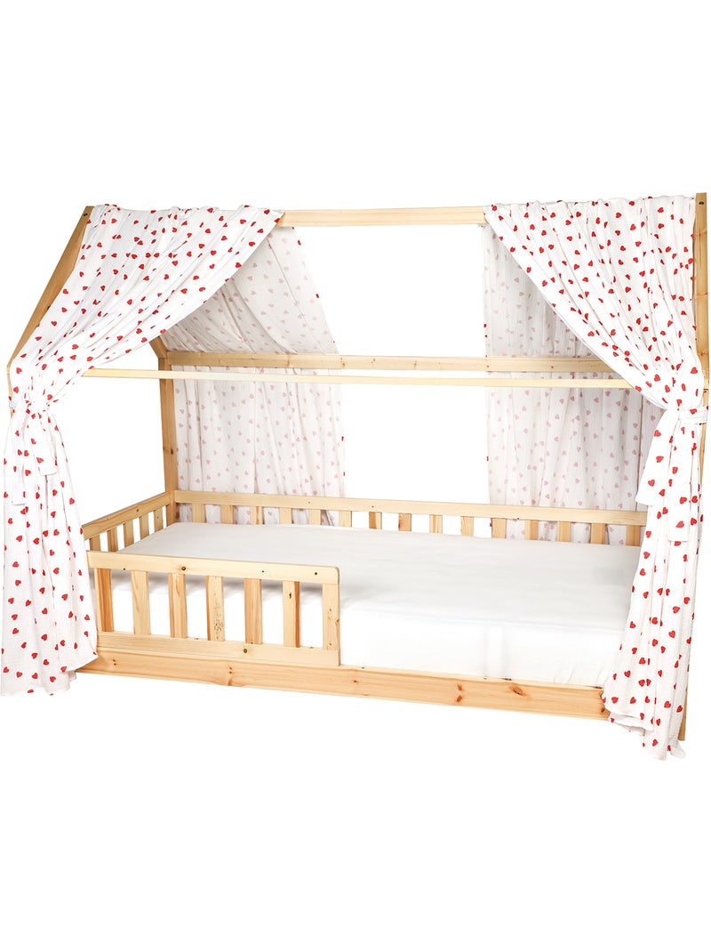 Set doble dosel de cama algodón | SEVIRA KIDS Rojo - Kiabi