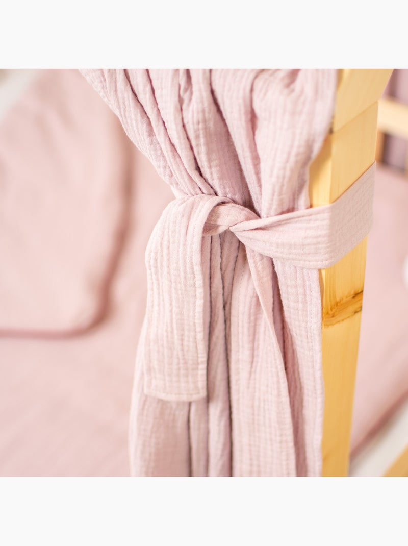 Set doble dosel de cama algodón | SEVIRA KIDS Rosa - Kiabi
