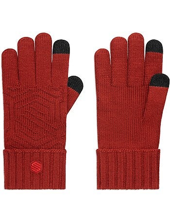 Set gorro, bufanda y guantes fitness hombre y mujer triad pumpkin