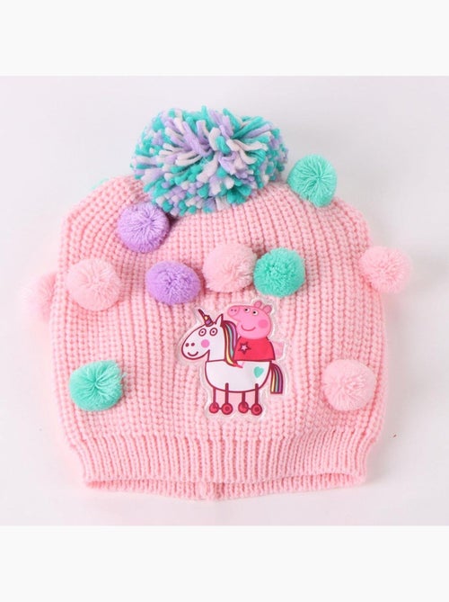 Set gorro guantes y bufanda Peppa Pig Niña y niño - Kiabi