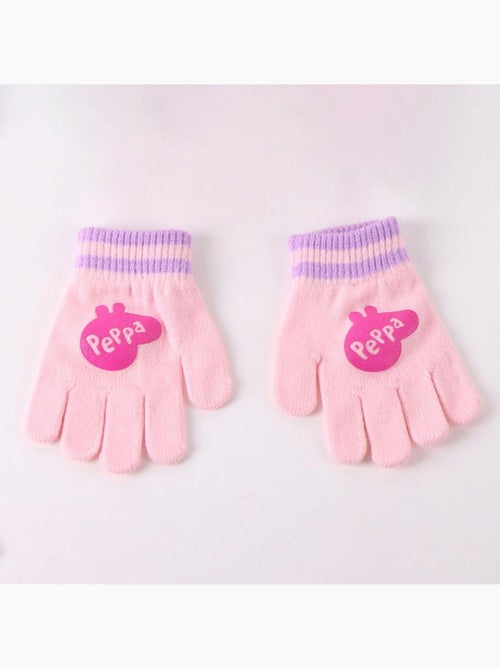 Set gorro guantes y bufanda Peppa Pig Niña y niño - Kiabi