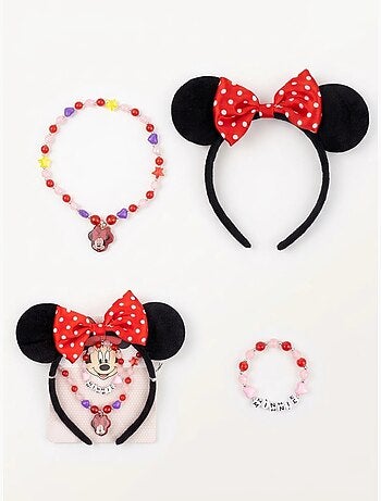 Set joyas y diadema 4 piezas Minnie Disney