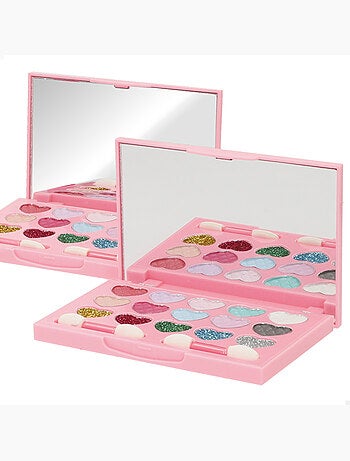 Set maquillaje infantil con accesorios little princess colorbaby