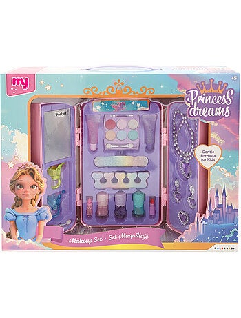 Set maquillaje maletín infantil con accesorios colorbaby