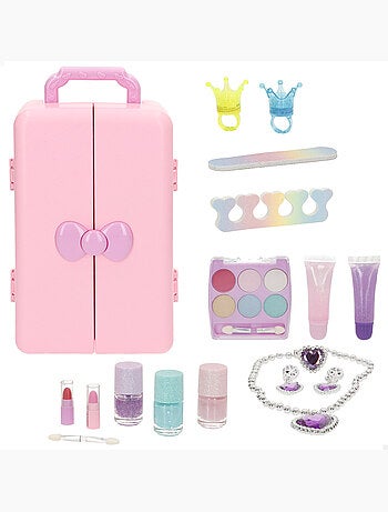 Set maquillaje maletín infantil con accesorios colorbaby