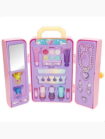 Set maquillaje maletín infantil con accesorios colorbaby