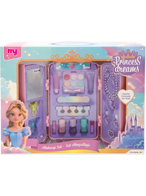 Set maquillaje maletín infantil con accesorios colorbaby - Kiabi