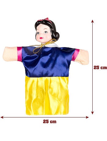 Set marionetas blancanieves 25 cm cucu show