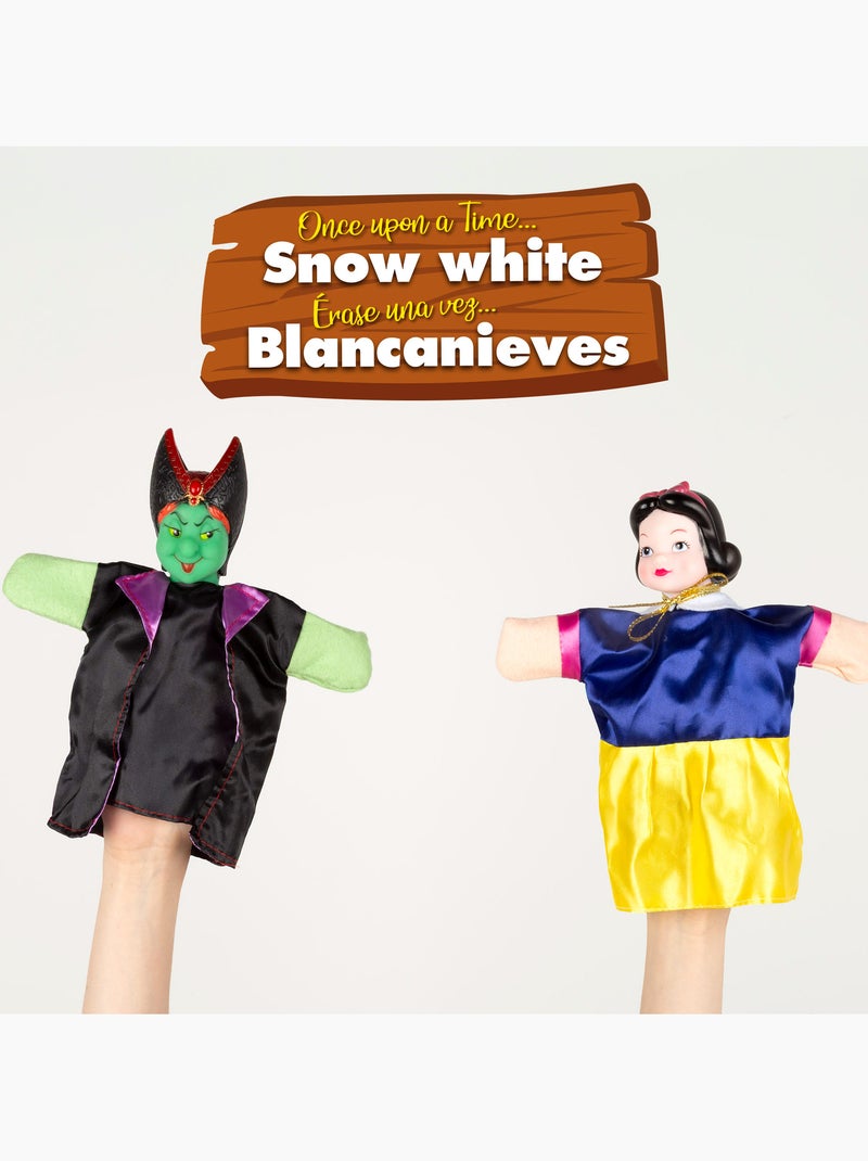 Set marionetas blancanieves 25 cm cucu show N/D - Kiabi