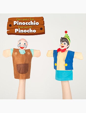 Set marionetas pinocho 25 cm cucu show
