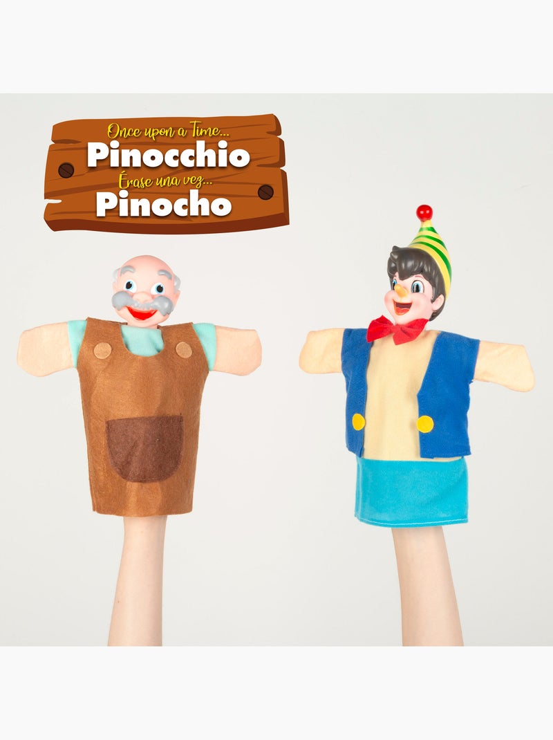 Set marionetas pinocho 25 cm cucu show N/D - Kiabi