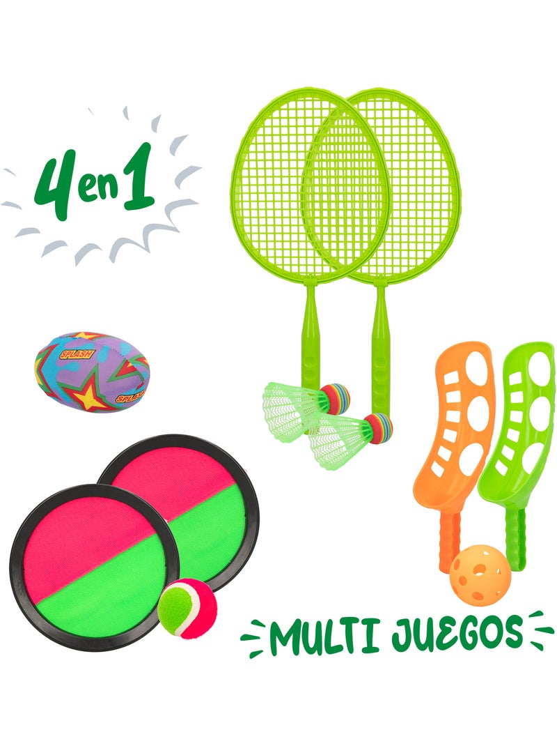 Set multijuegos exterior 4 en 1 cb sports N/D - Kiabi