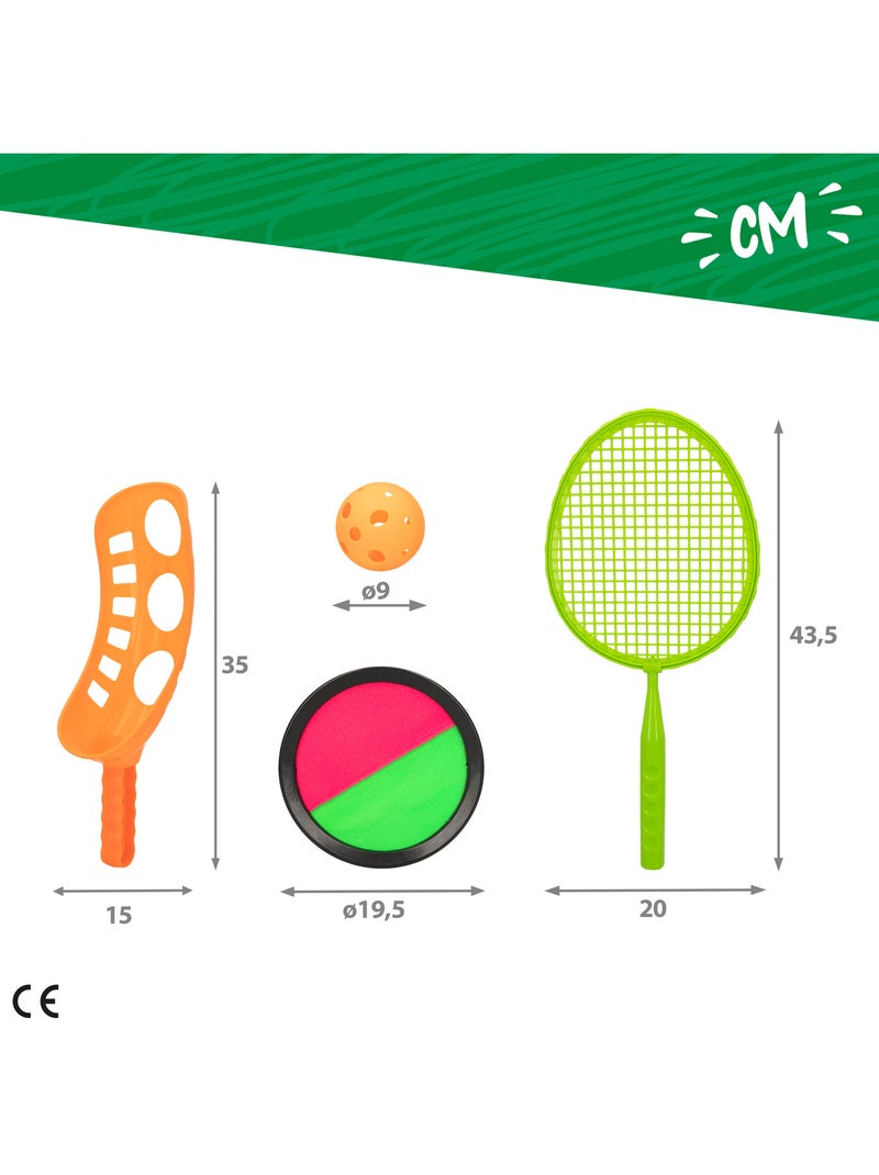 Set multijuegos exterior 4 en 1 cb sports N/D - Kiabi