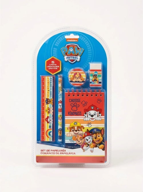 Set papelería 4 piezas pat' patrouille nickelodeon - Kiabi