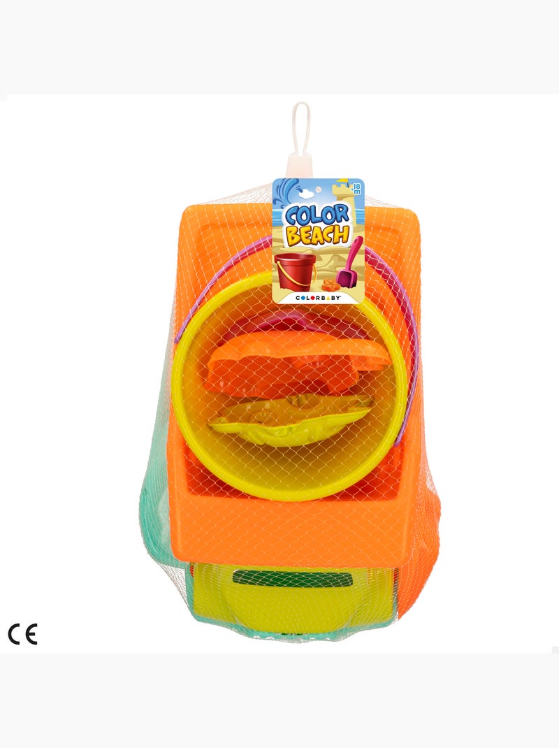 Set playa camión y cubo con accesorios color beach N/D - Kiabi