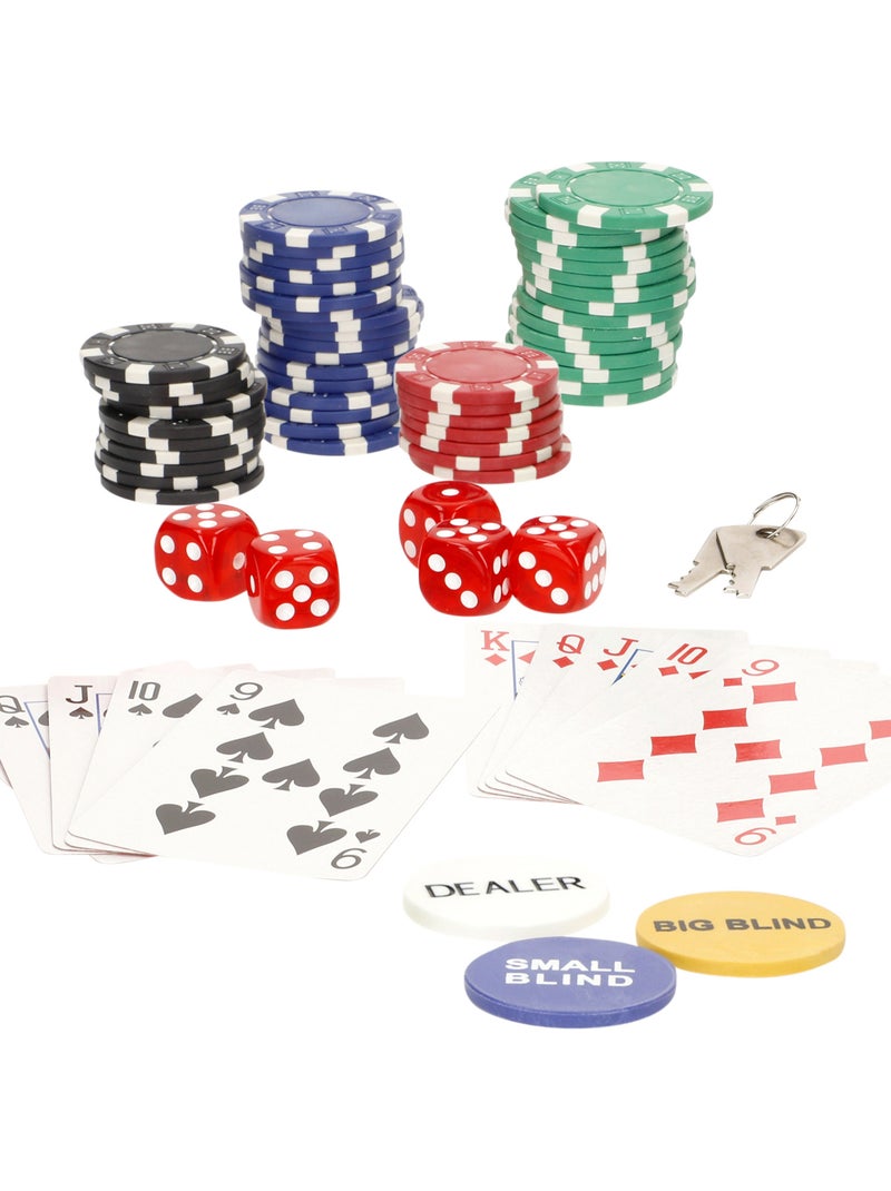 Set póker texas hold'em 110 piezas con maletín cb games N/D - Kiabi
