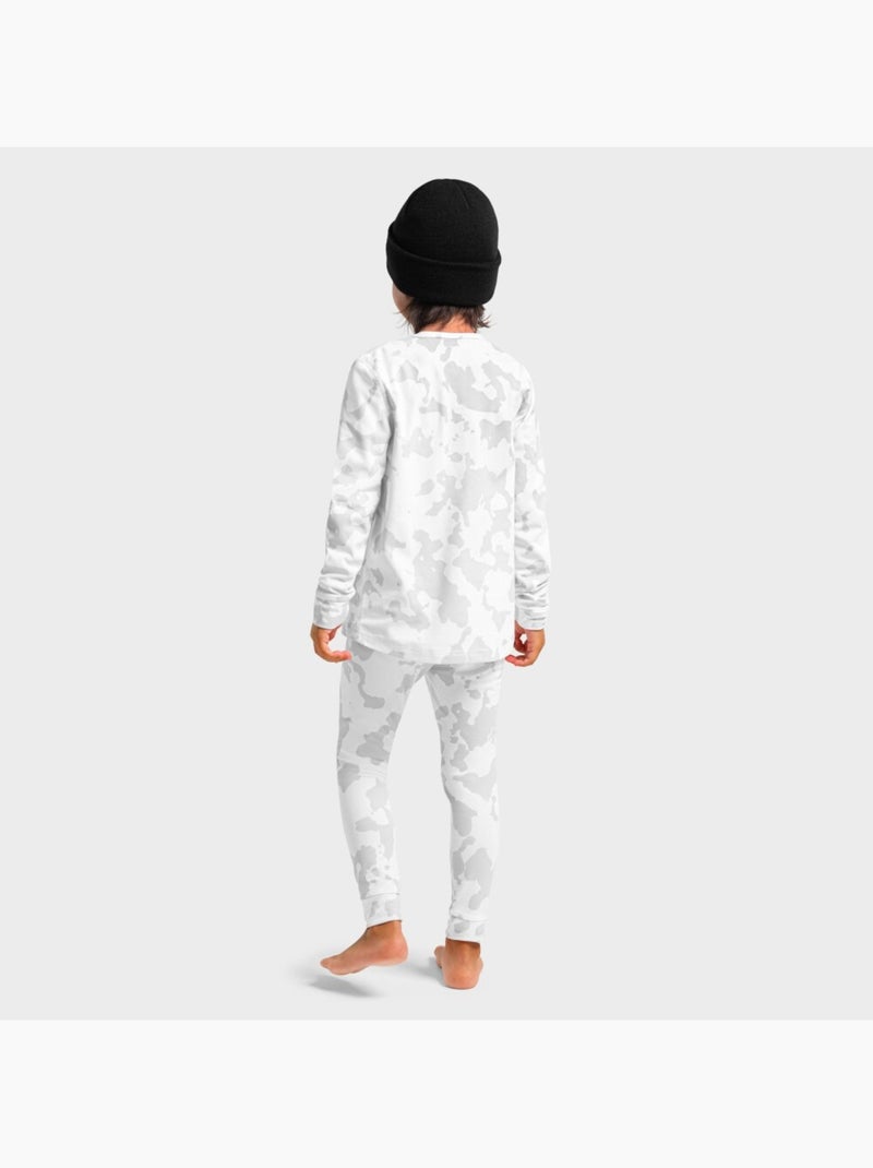 Set ropa interior térmica niño esquí y nieve niños y niñas magic ice Blanco - Kiabi