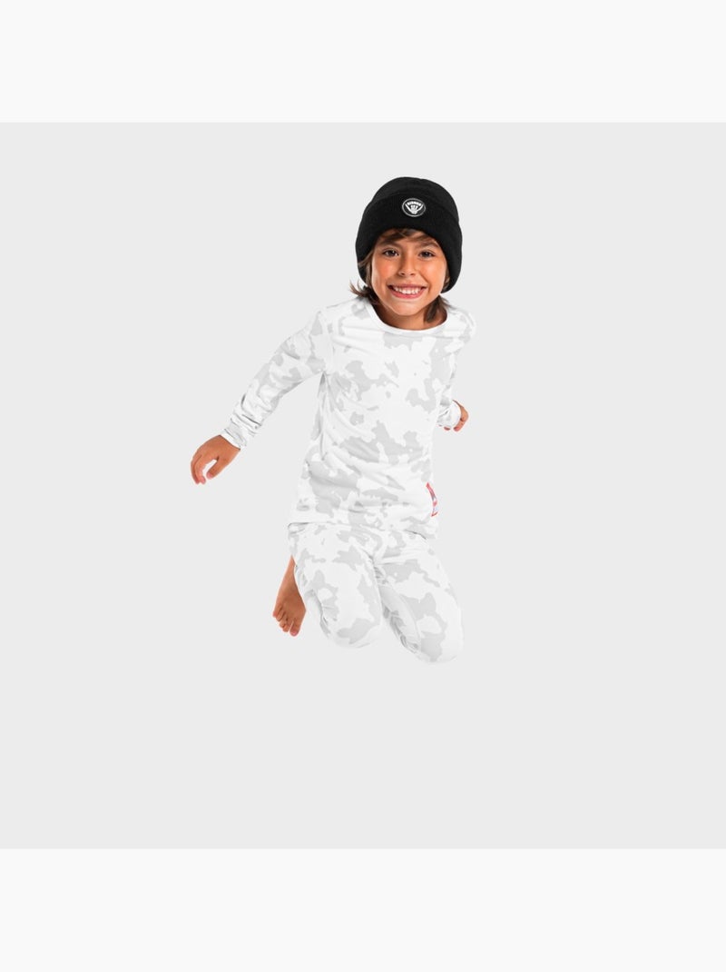 Set ropa interior térmica niño esquí y nieve niños y niñas magic ice Blanco - Kiabi