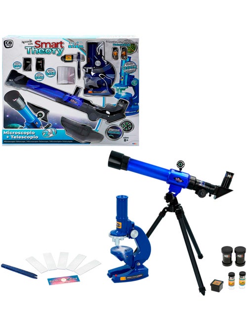 Set telescopio y microscopio de juguete smart theory - Kiabi