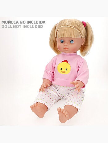 Set trajes para muñecos bebé 42 cm colorbaby's