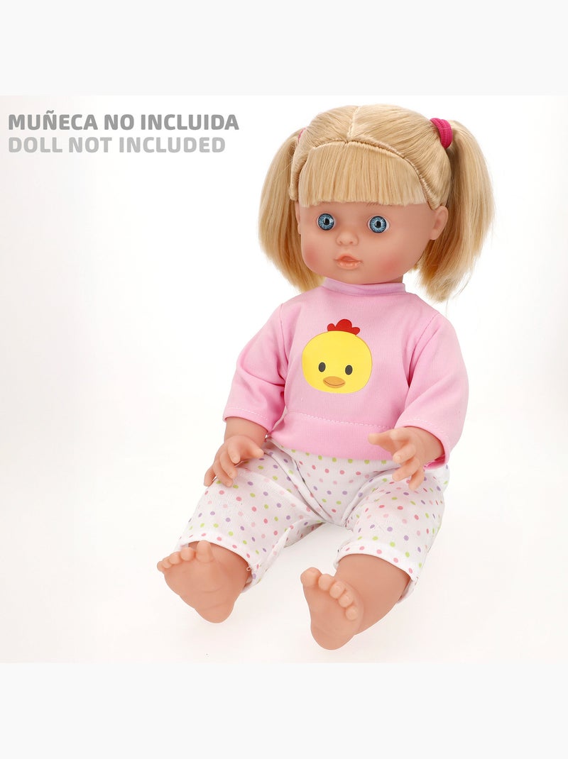 Set trajes para muñecos bebé 42 cm colorbaby's N/D - Kiabi