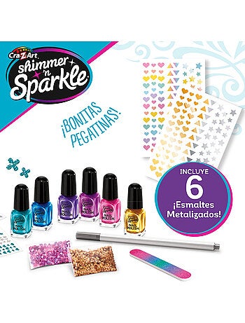 Shimmer 'n sparkle estudio de uñas metálicas