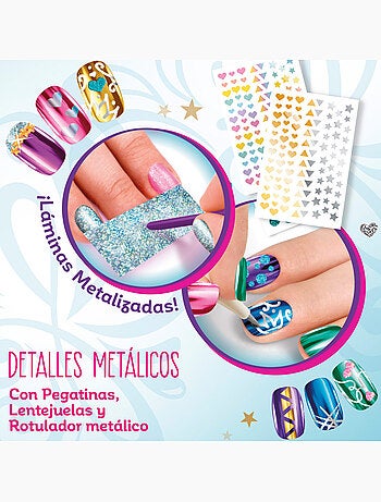 Shimmer 'n sparkle estudio de uñas metálicas