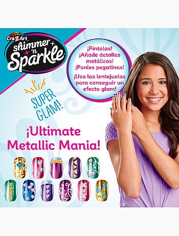 Shimmer 'n sparkle estudio de uñas metálicas