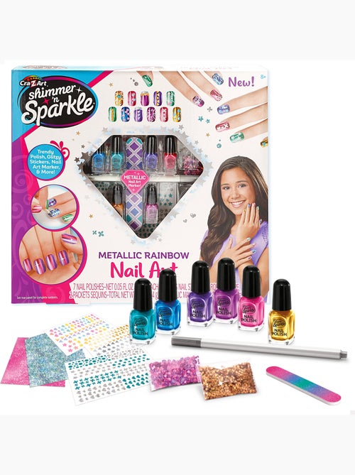 Shimmer 'n sparkle estudio de uñas metálicas - Kiabi