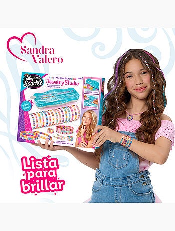 Shimmer 'n sparkle kit pulseras, pendientes y anillos de cuentas tila