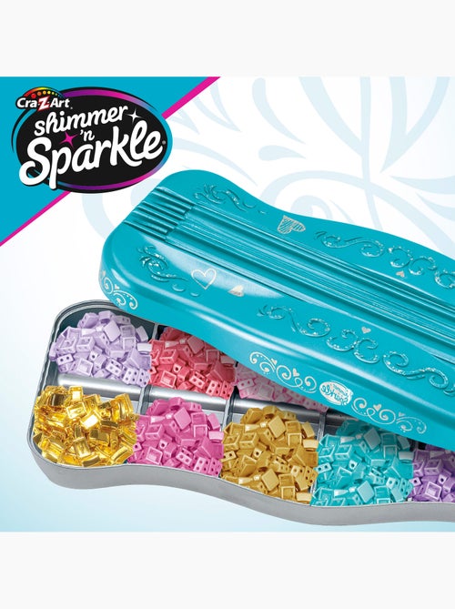 Shimmer 'n sparkle kit pulseras, pendientes y anillos de cuentas tila - Kiabi
