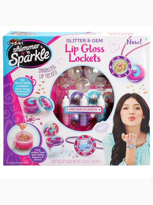 Shimmer 'n sparkle set para hacer pintalabios con medallones - Kiabi