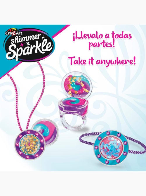 Shimmer 'n sparkle set para hacer pintalabios con medallones - Kiabi
