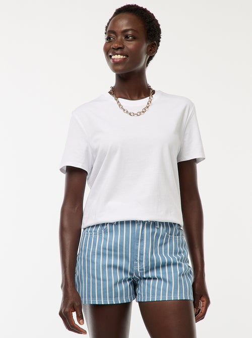 Short a rayas - Kiabi