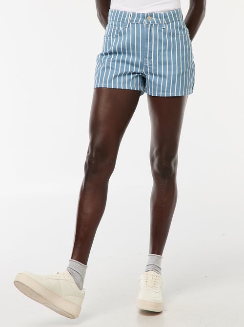 Short a rayas - Kiabi